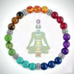 7 Chakra Natural Stone Bracelate