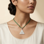 Budh Yantra Silver Locket