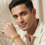 Citrine Bracelet (8mm) for Men and Women Attract Abundance
