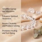 Crystal Bracelet Clear Quartz (Diamond Cut)