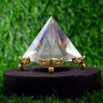 Crystal Pyramid with Stand Fengshui Vastu For Positive Energy-4