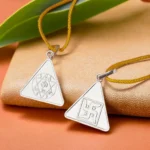 Gayatri Yantra Silver Locket