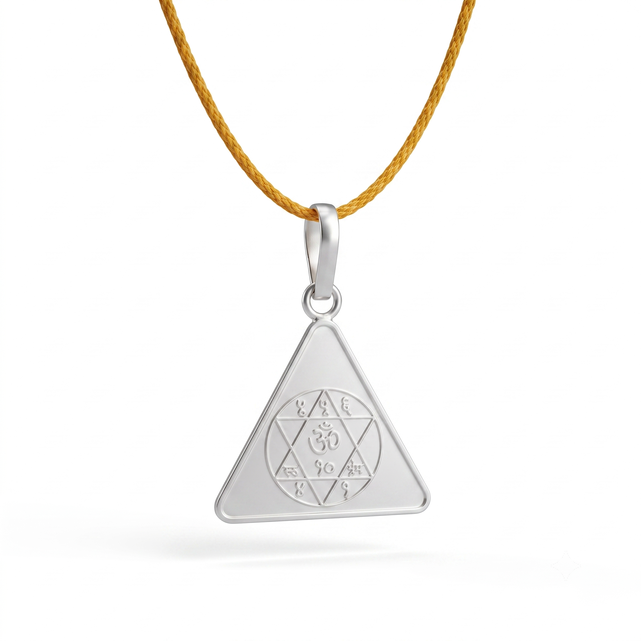 Gayatri Yantra Silver Locket