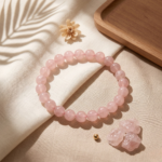 Rose Quartz Bracelet (8mm) for Men & Women