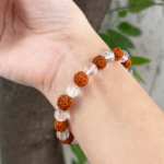 Rudraksha Crystal Bracelet