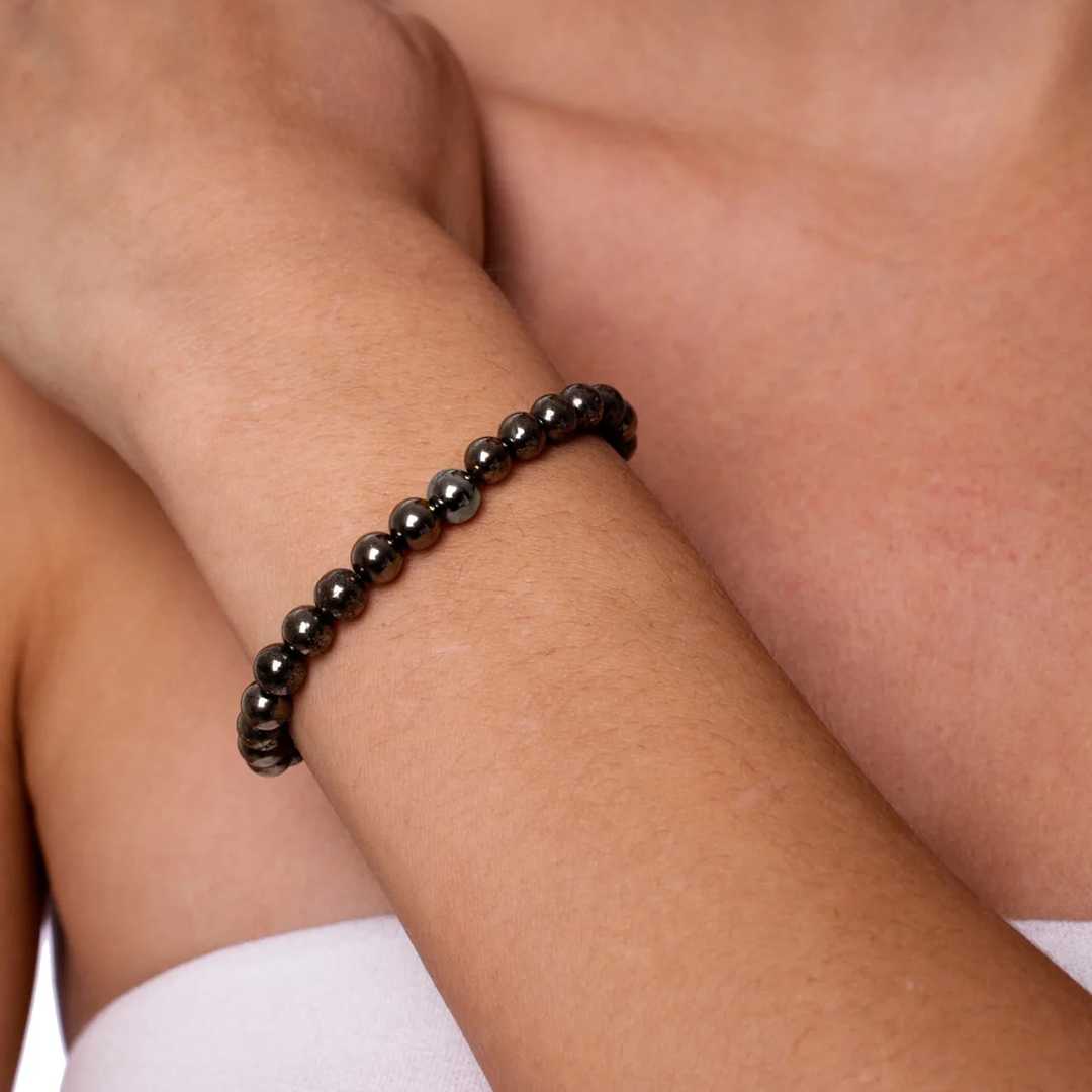 Black Pyrite Bracelet