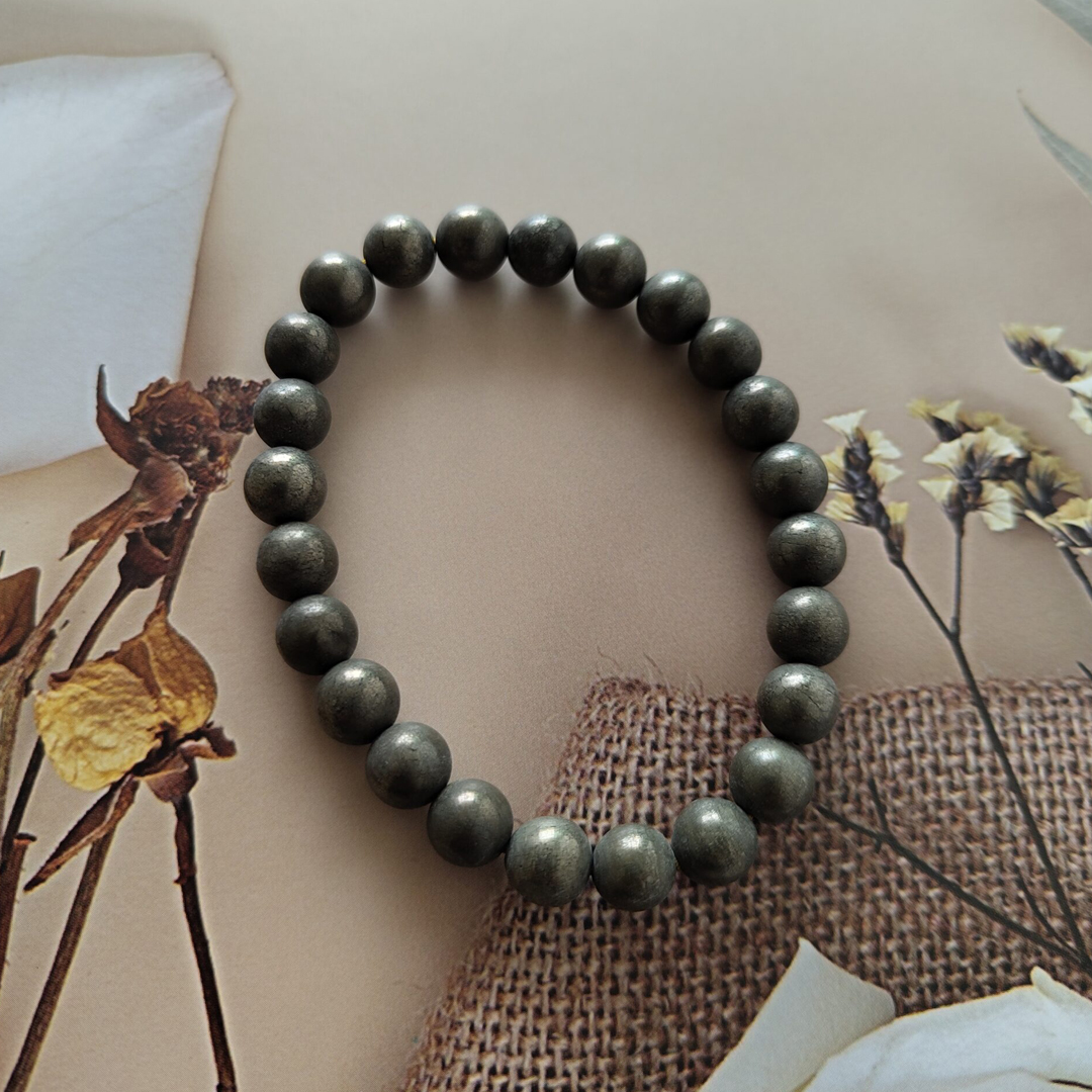 Black Pyrite Bracelet