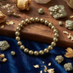 Golden Pyrite Bracelet for Money Attraction