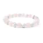 Rose Quartz & Howlite Tranquil Love Bracelet