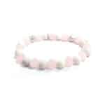 Rose Quartz & Howlite Tranquil Love Bracelet