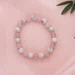 Rose Quartz & Howlite Tranquil Love Bracelet