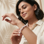 Rose Quartz & Howlite Tranquil Love Healing And Calm Bracelet