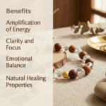 Wood crystal Bracelet VY