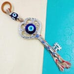 Kuber Key Evil Eye Wall Hanging