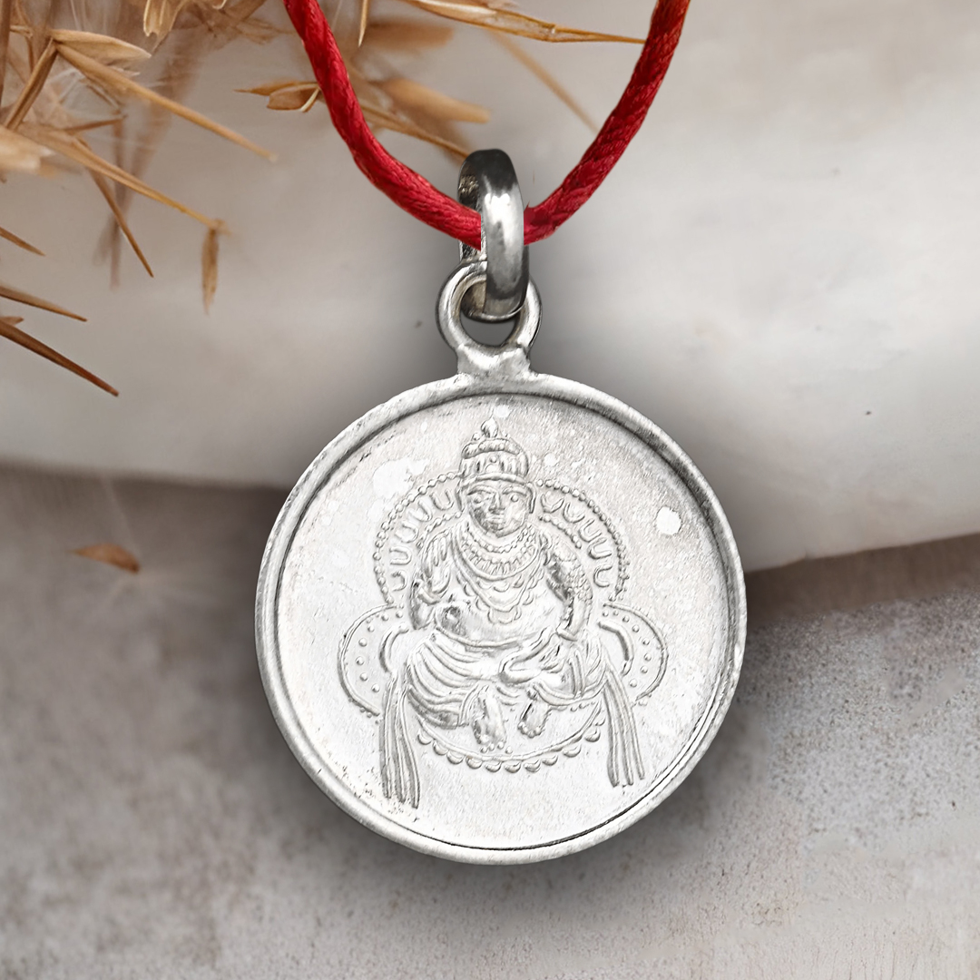 Shri Kuber Yantra Silver Locket