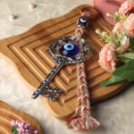 Kuber Key Evil Eye Wall Hanging