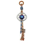 Kuber Key Evil Eye Wall Hanging