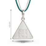Budh Pyra Yantra Silver Locket Image