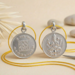 Chandra Yantra Silver Locket (Moon)