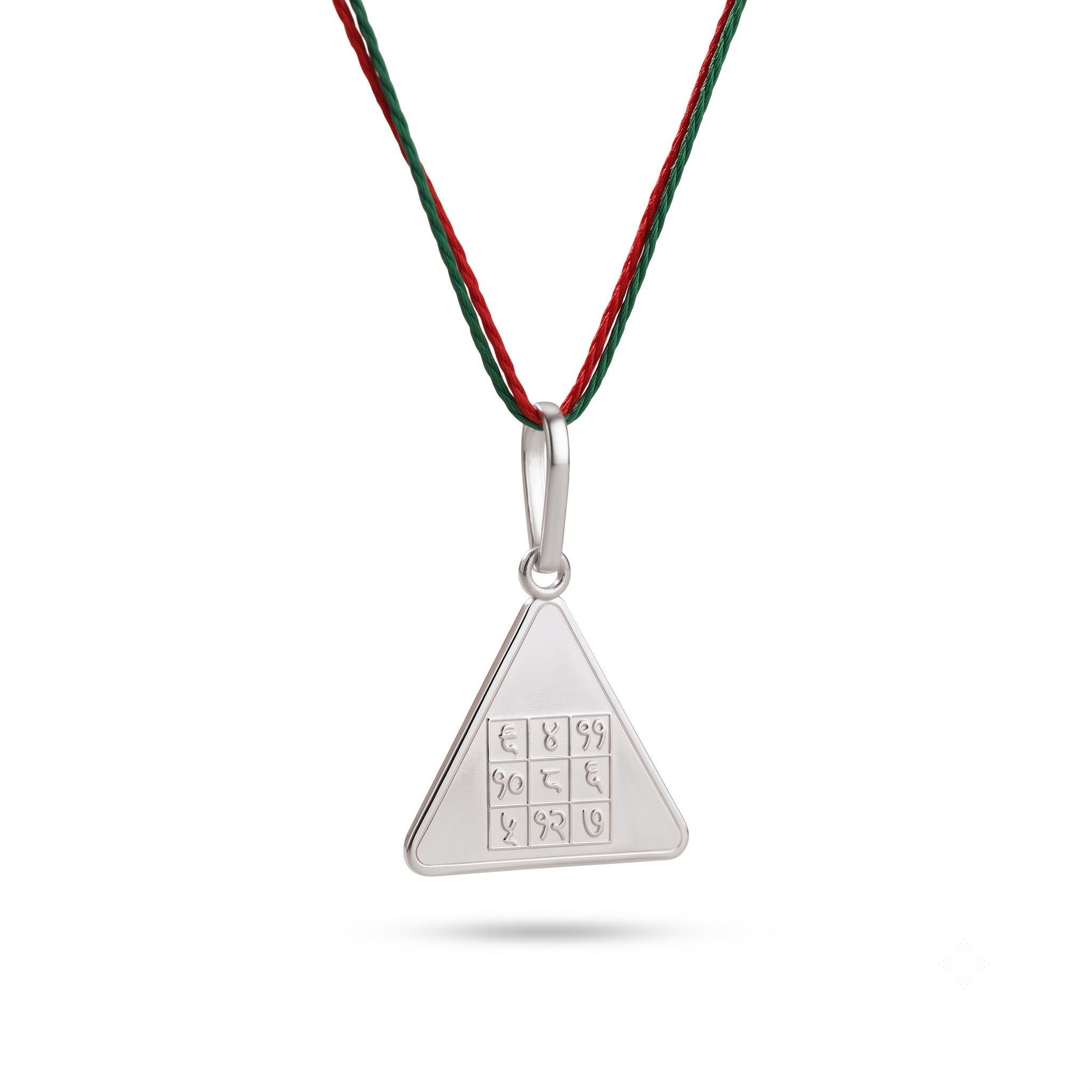 Surya Budh Yantra Silver Locket