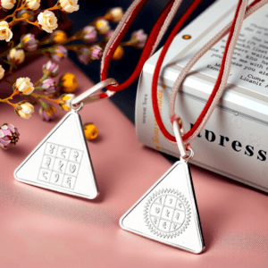 Surya Pyra Yantra Silver Locket