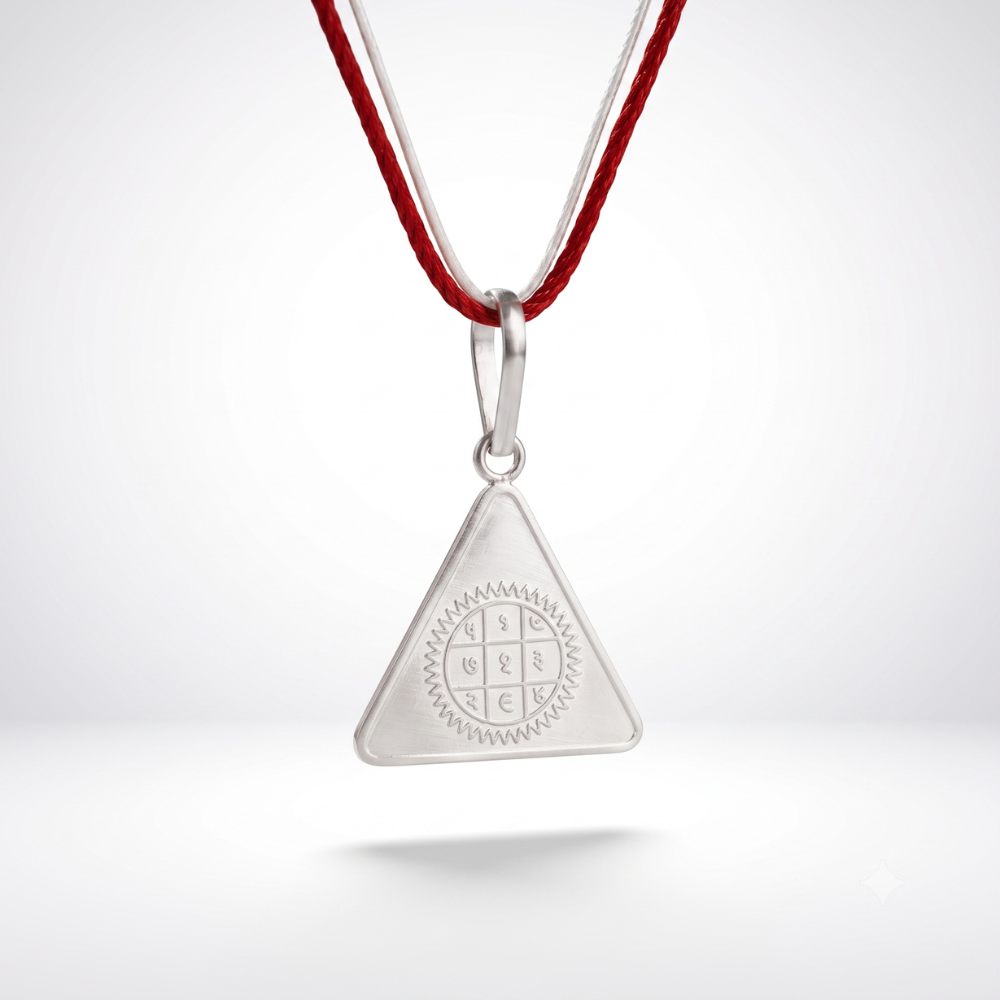 Surya Pyra Yantra Silver Locket