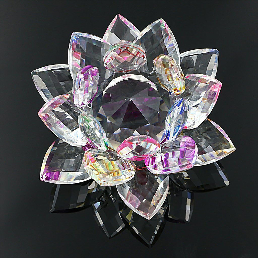 Fengshui Crystal Lotus Flower