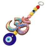 Turkish Evil Eye Om Protection Wall Hanging