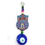 Turkish Evil Eye Owl Protection Wall Hanging-2