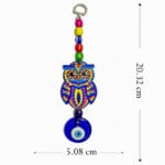 Turkish Evil Eye Owl Protection Wall Hanging-2