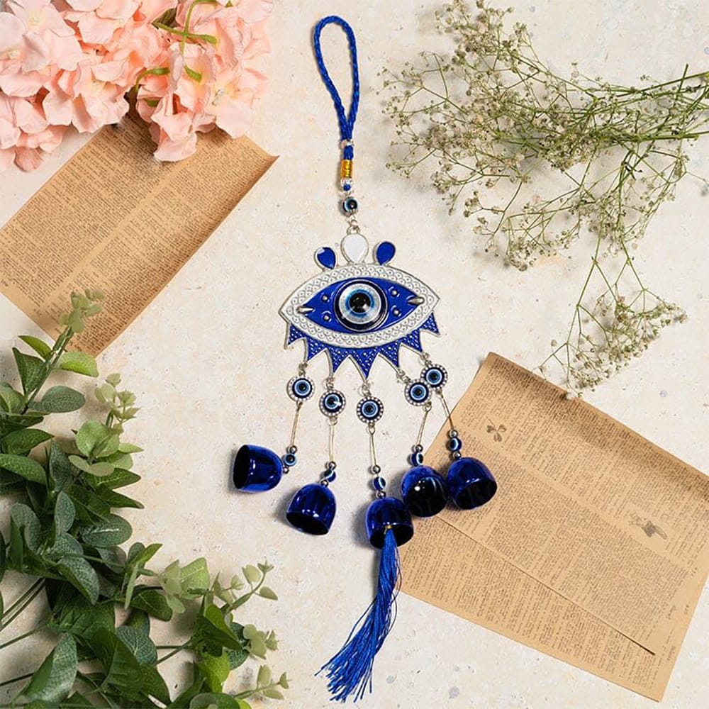 Turkish Eye Shape Evil Eye Feng Shui Wind Chime