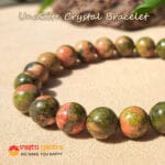 Unakite Crystal Bracelet