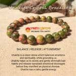 Unakite Crystal Bracelet