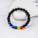 7 Chakra Agate Bracelet Vastu Yantra