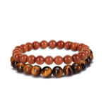 Self-Confidence tiger eye and sun sitara bracelet combo