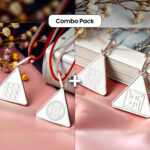 Surya Pyra Yantra Silver Locket + Pyra Yantra Silver Locket Combo