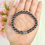 Hematite Buddha Head Bracelet