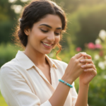 Turquoise Buddha Head Bracelet