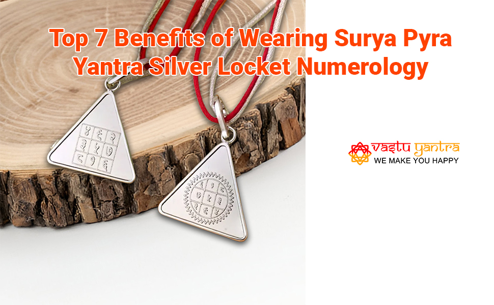 Surya Pyra Yantra Silver Locket