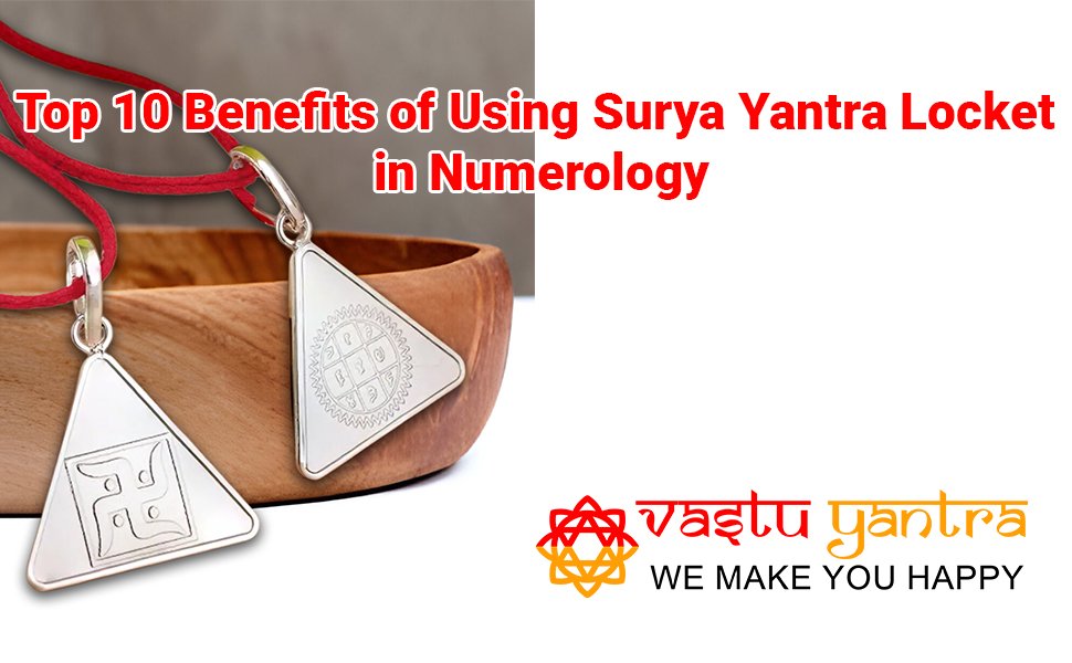 Surya Yantra Locket in Numerology