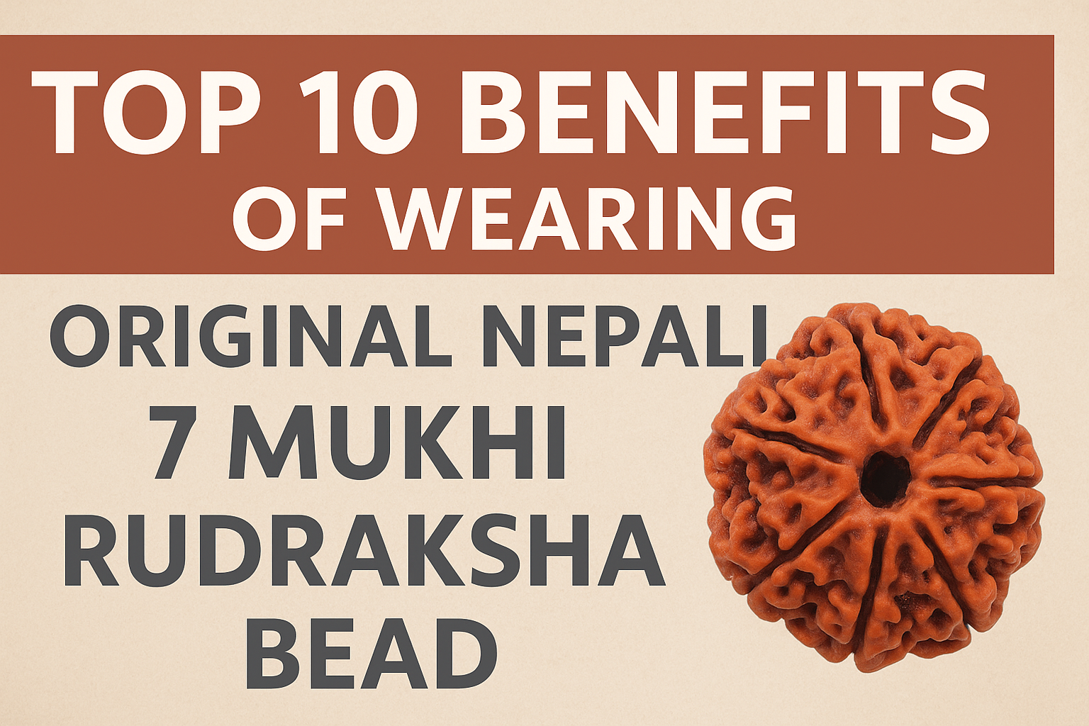 7 Mukhi Rudraksha