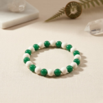 Green Aventurine With Tulsi Bracelet