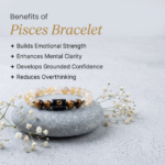 Pisces (मीन राशि) Zodiac Citrine & Tiger Eye Bracelet